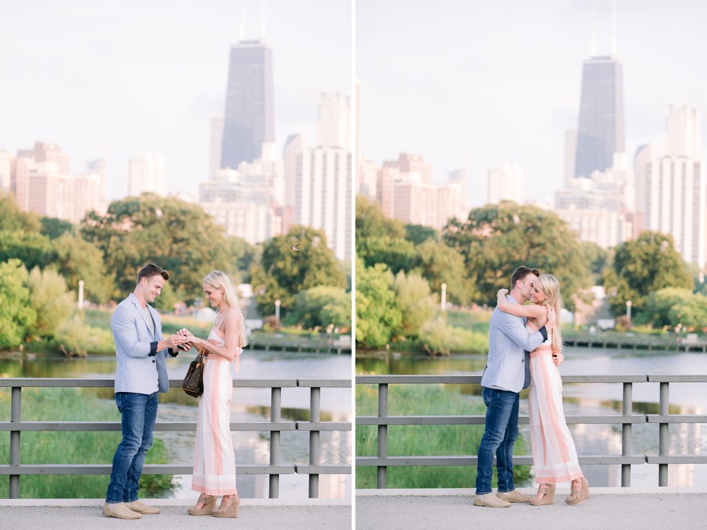 lincoln park chicago proposal photographer