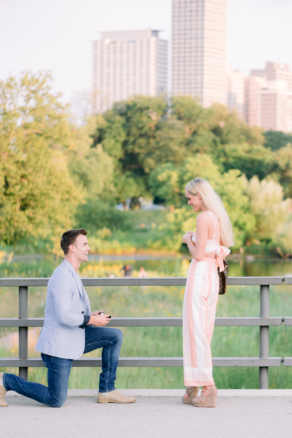 lincoln park chicago proposal photographer