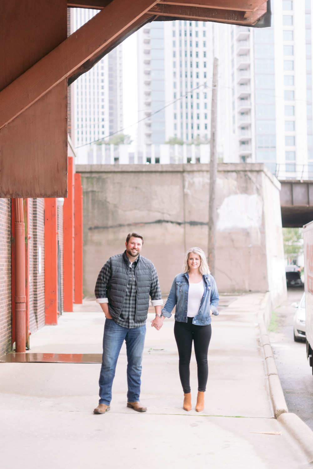 west loop chicago engagement photographer
