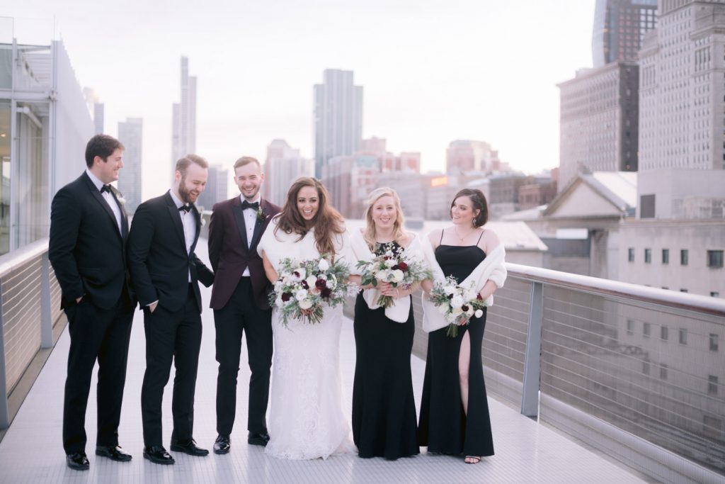 university club of chicago wedding photographer