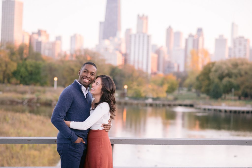 chicago lincoln park zoo engagement session