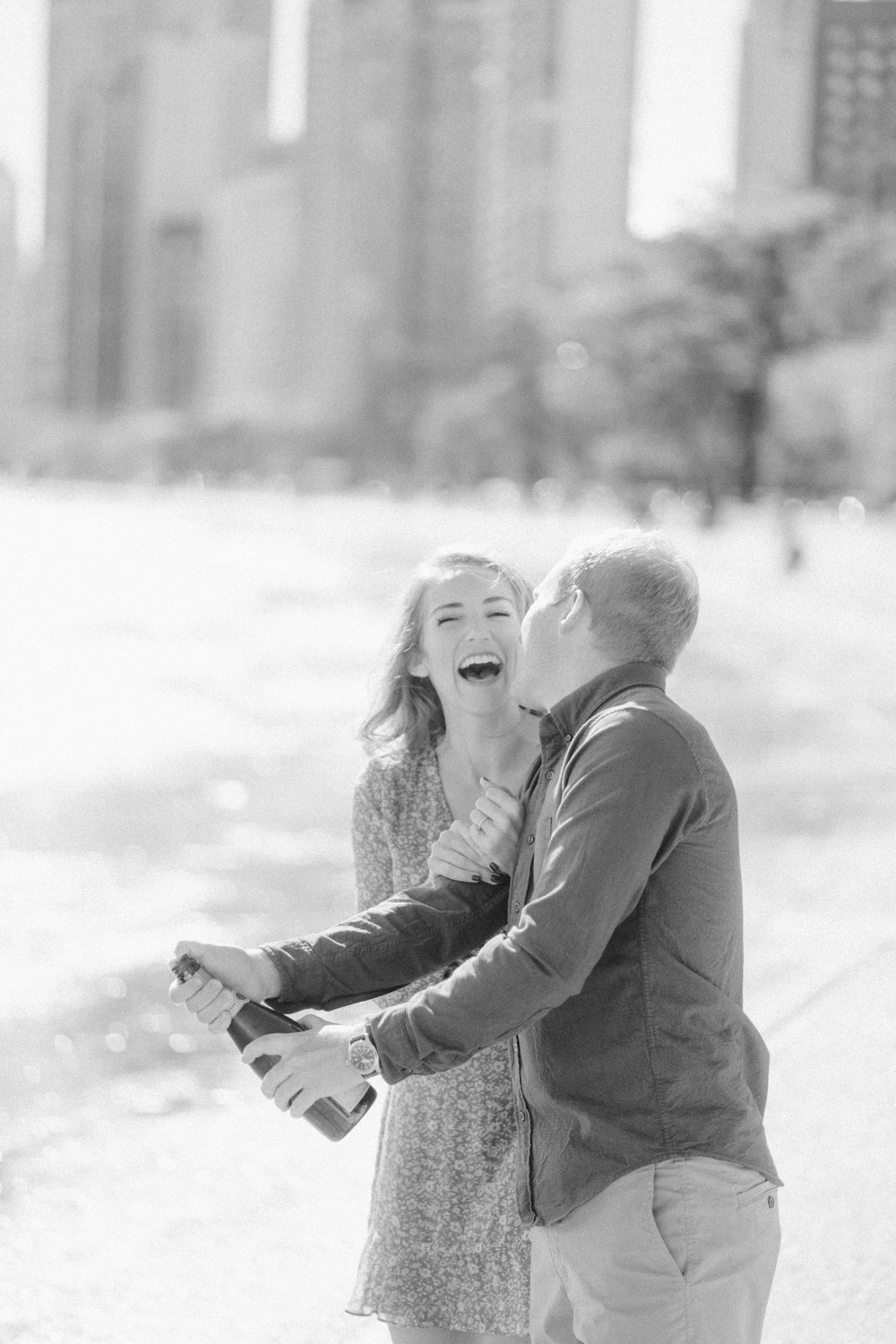 north avenue beach chicago engagement session photographer
