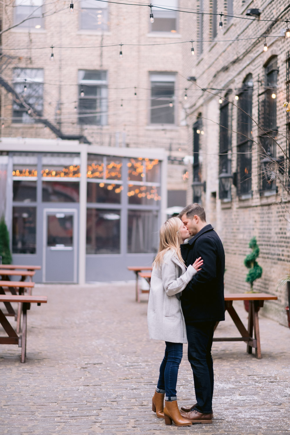 west loop engagement session photographer