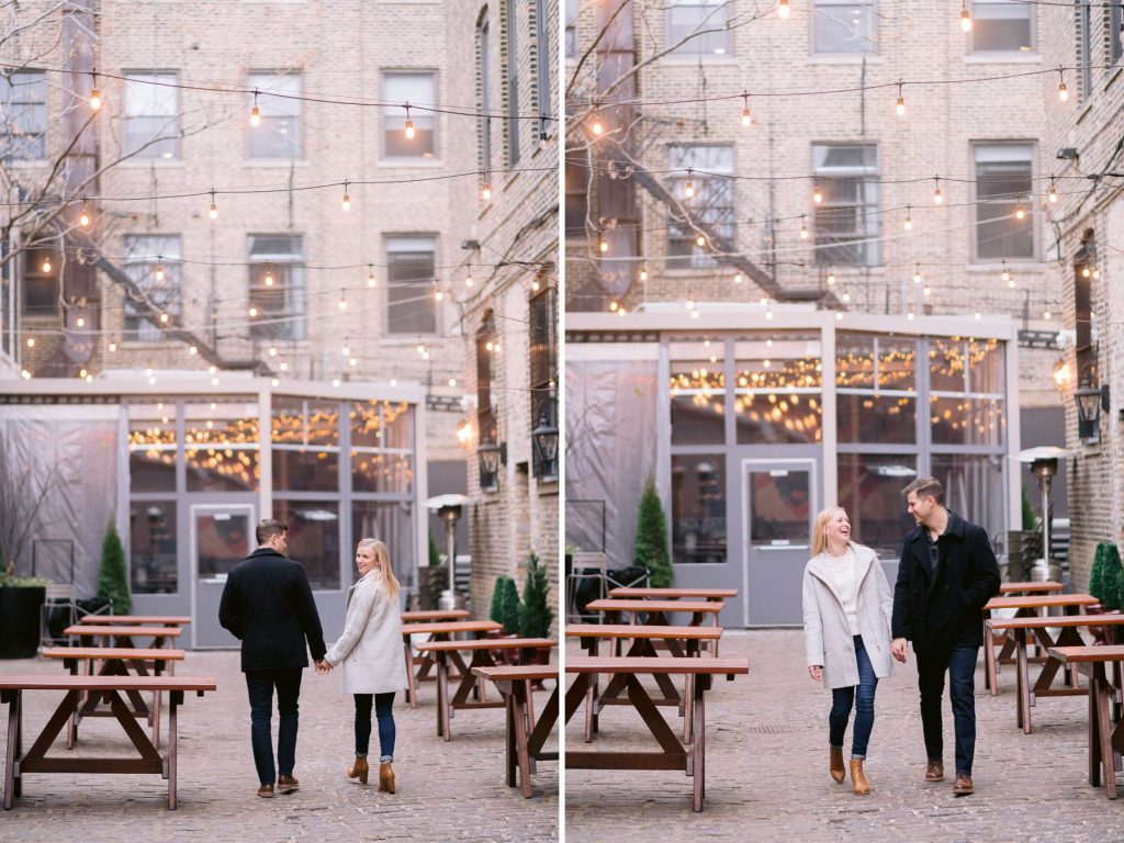 west loop engagement session photographer