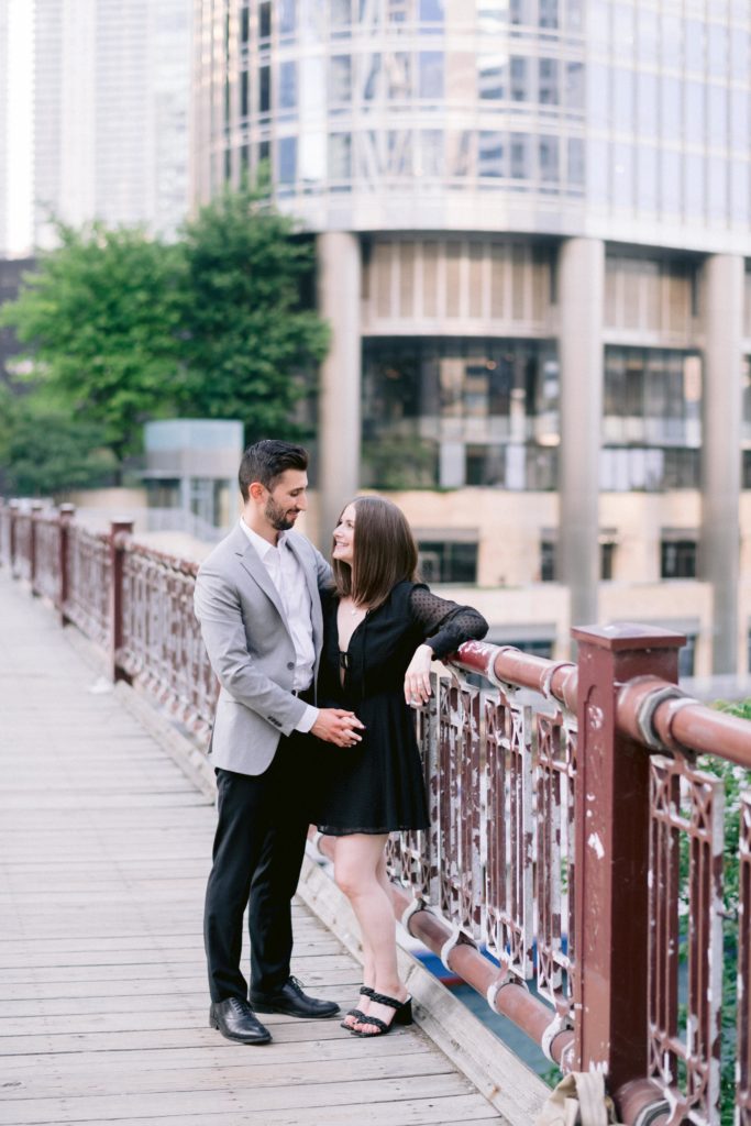 chicago engagement session