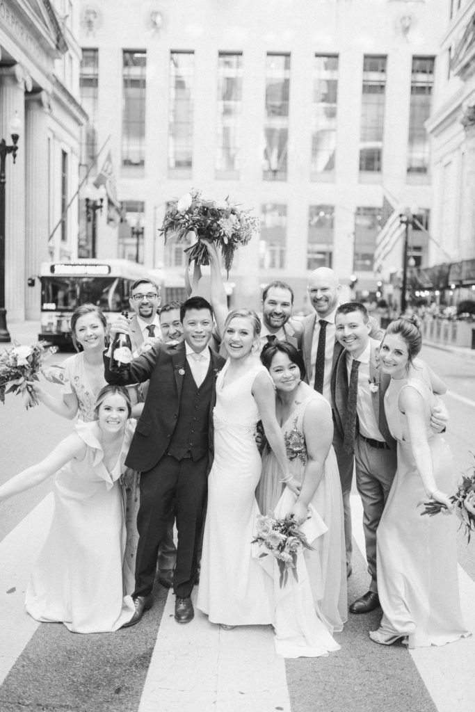 chicago financial district wedding