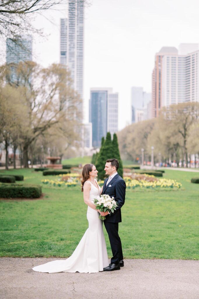 grant park chicago wedding
