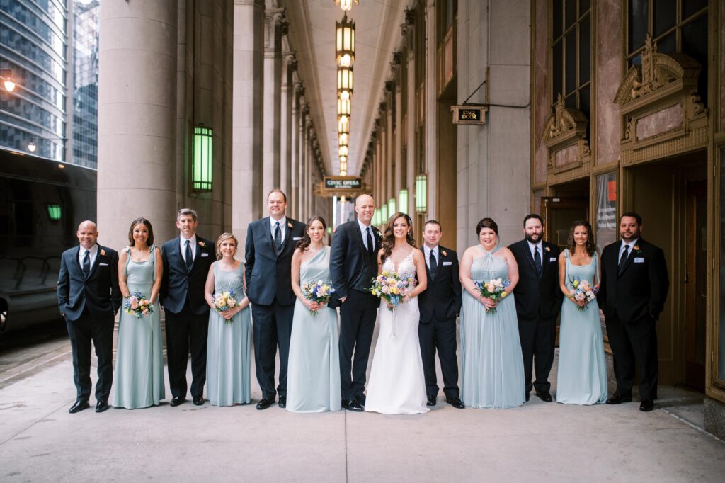 chicago lyric opera house wedding photographer