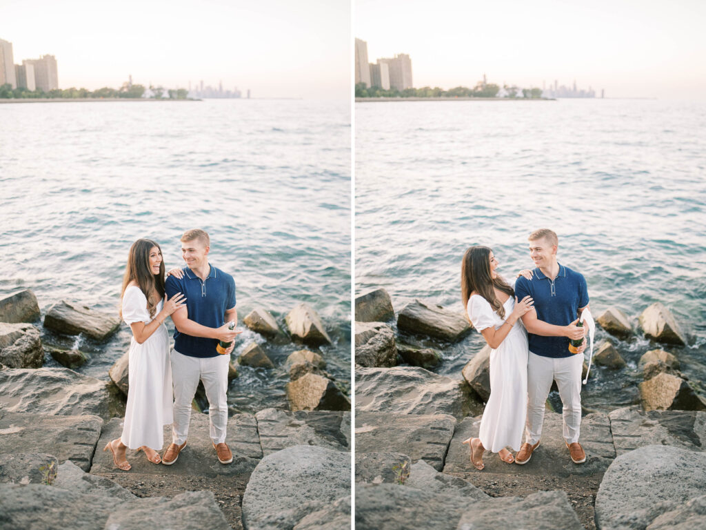 promontory point chicago engagement