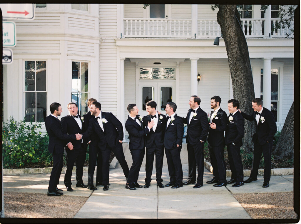 Texas wedding photographer; film photography