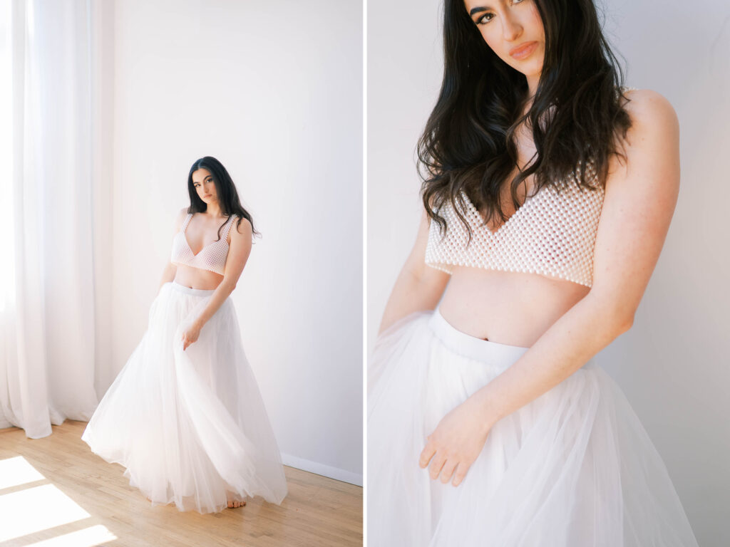 elegant boudoir photography