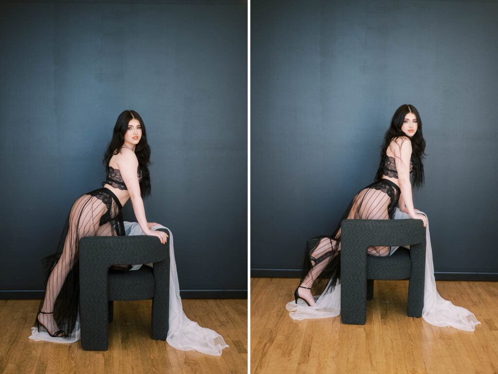 bold elegant boudoir photography