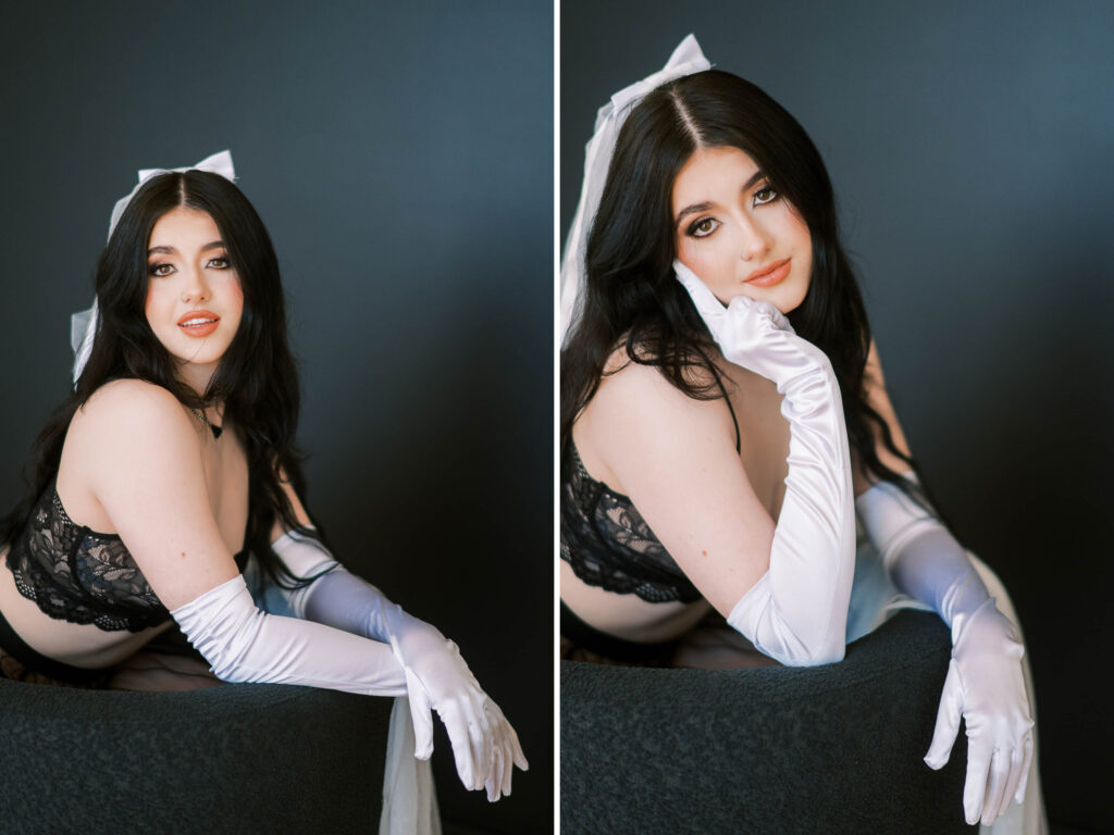 bold elegant boudoir photography