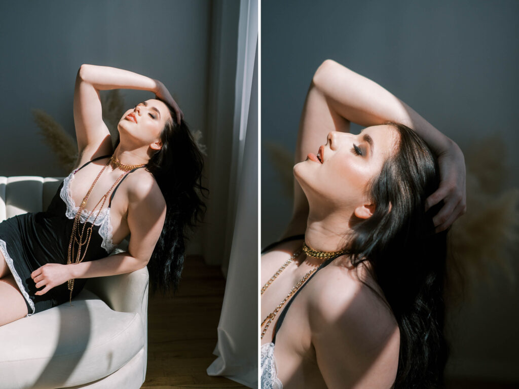 bold elegant boudoir photography