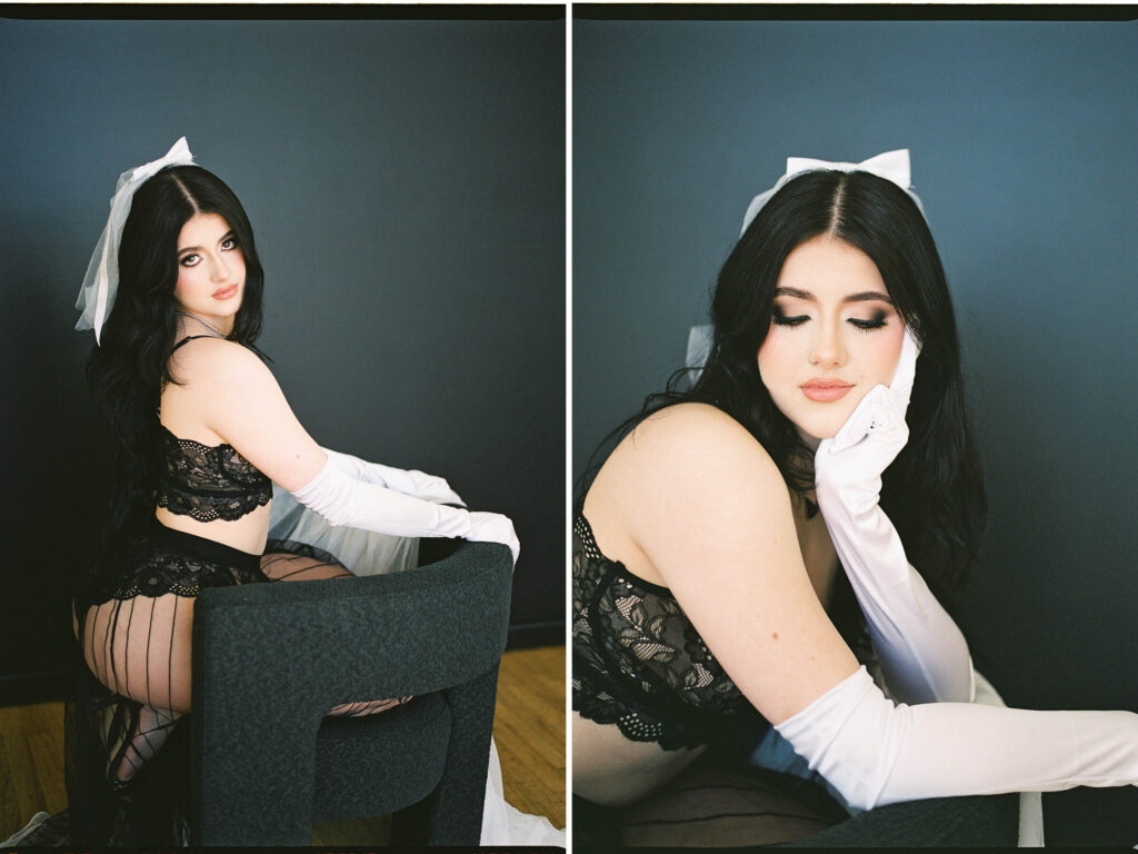 bold elegant boudoir photography