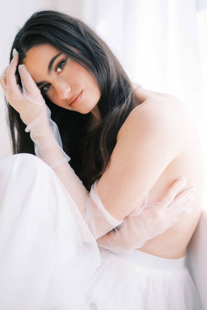 elegant boudoir photography