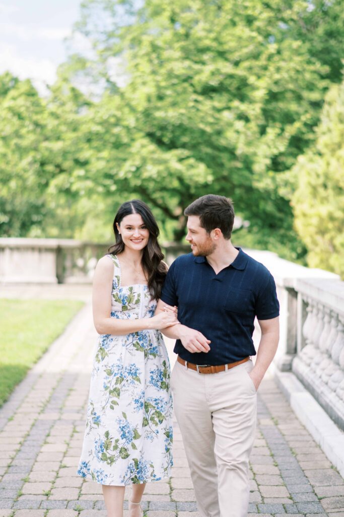 Spring Engagement Session at The Art Institute of Chicago 