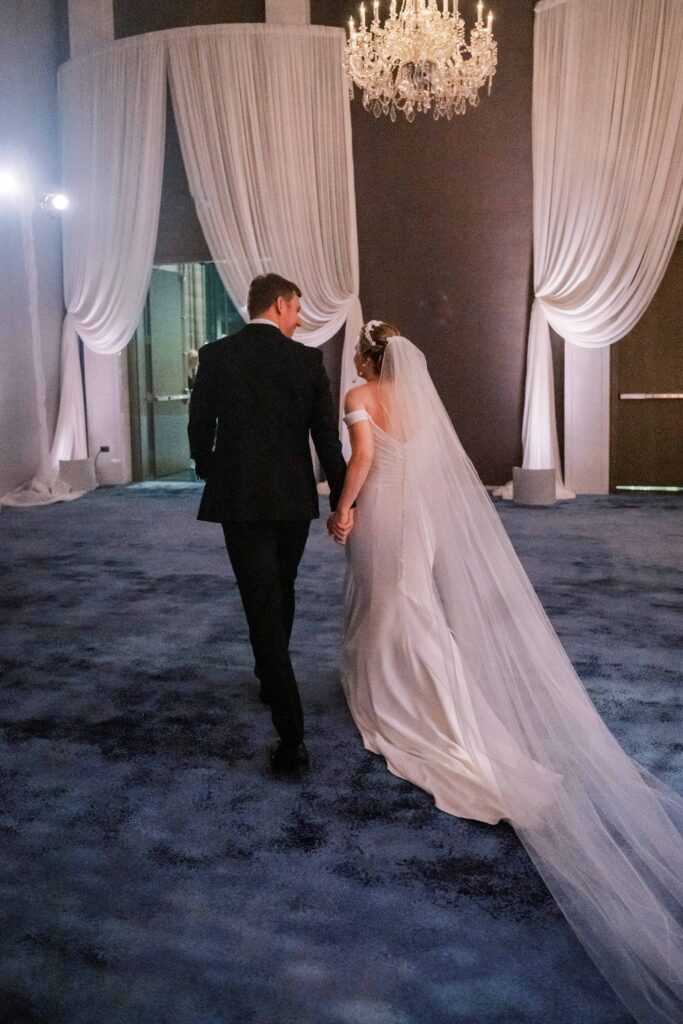 stylized wedding at St. Regis Chicago photographed on film by Danielle Heinson Photography