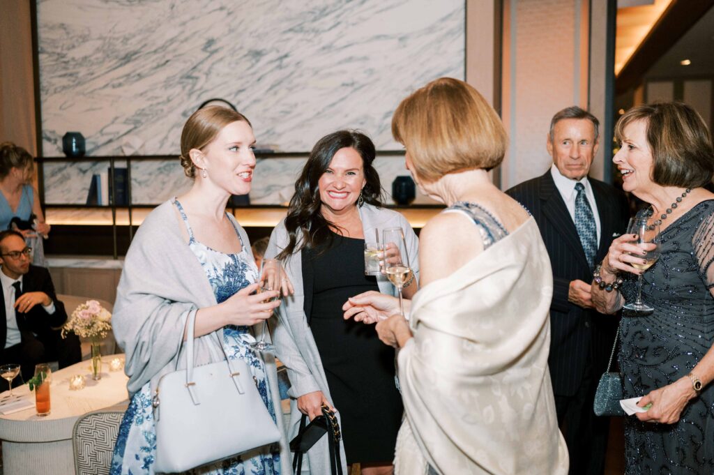stylized wedding at St. Regis Chicago photographed on film by Danielle Heinson Photography