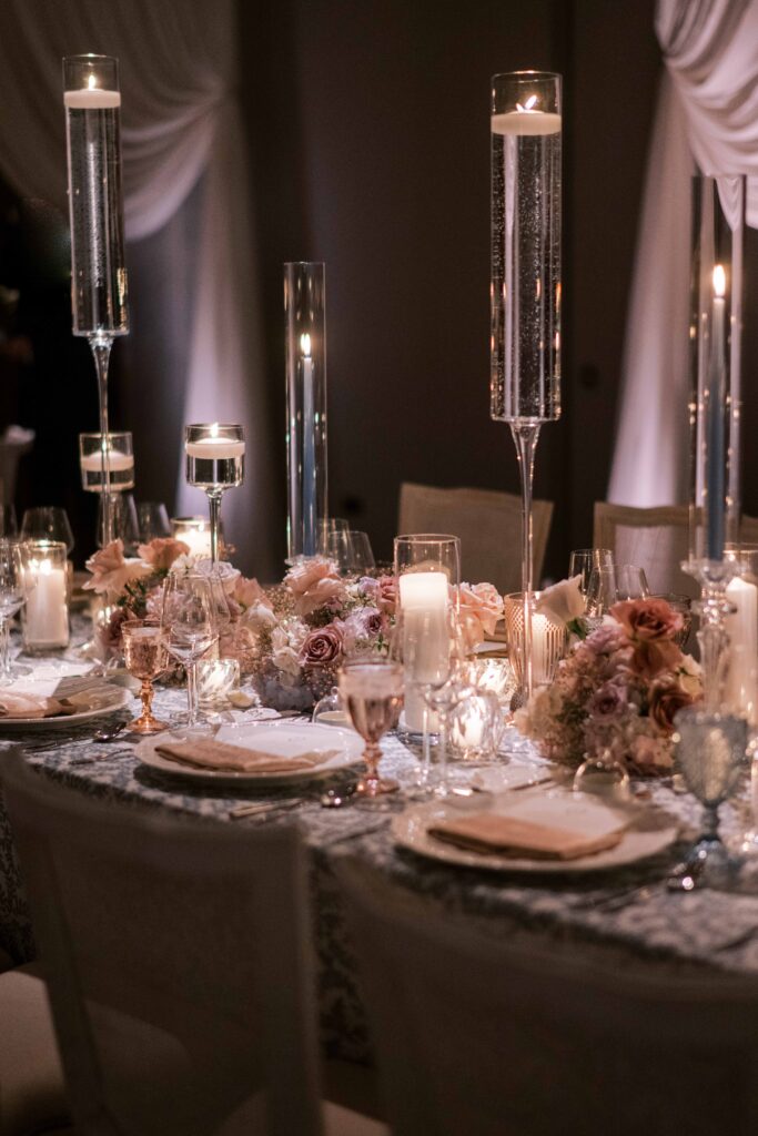 stylized wedding at St. Regis Chicago photographed on film by Danielle Heinson Photography