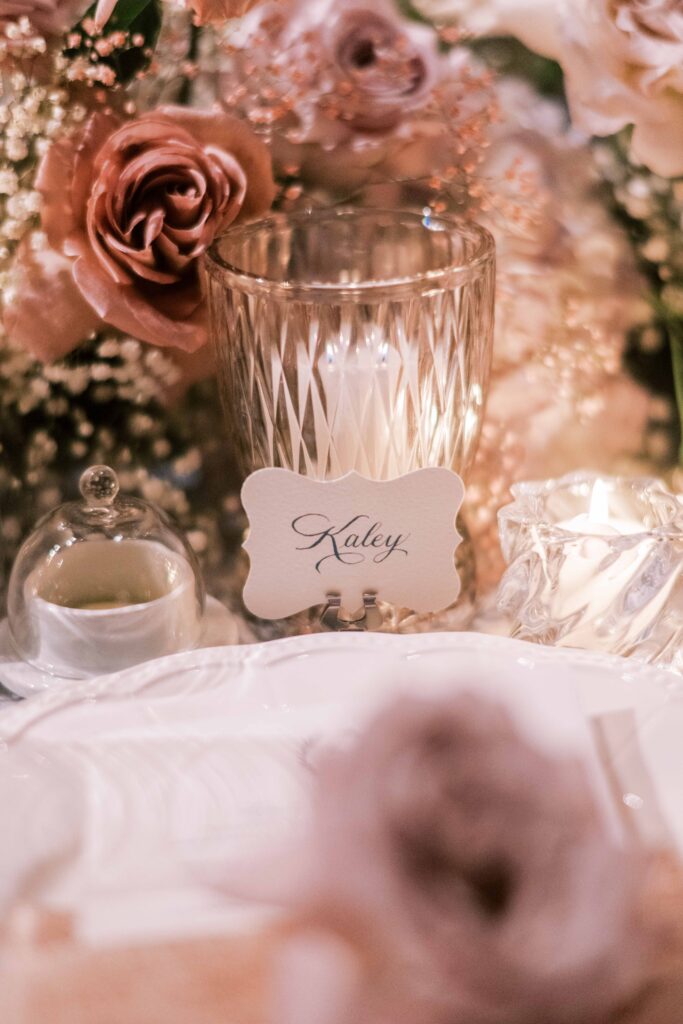 stylized wedding at St. Regis Chicago photographed on film by Danielle Heinson Photography