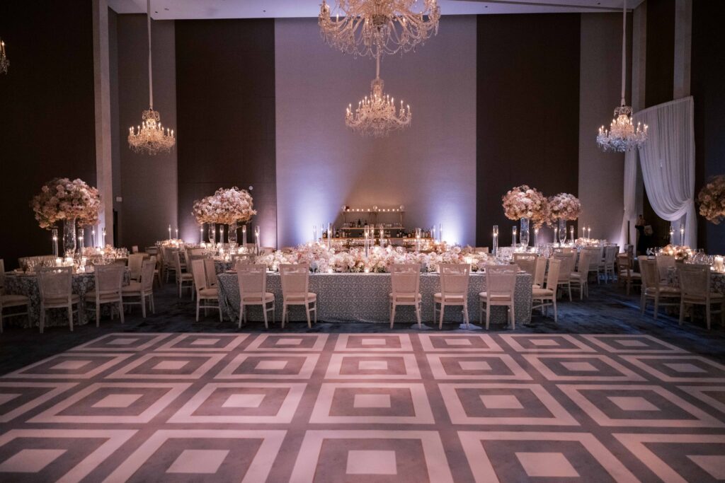 stylized wedding at St. Regis Chicago photographed on film by Danielle Heinson Photography