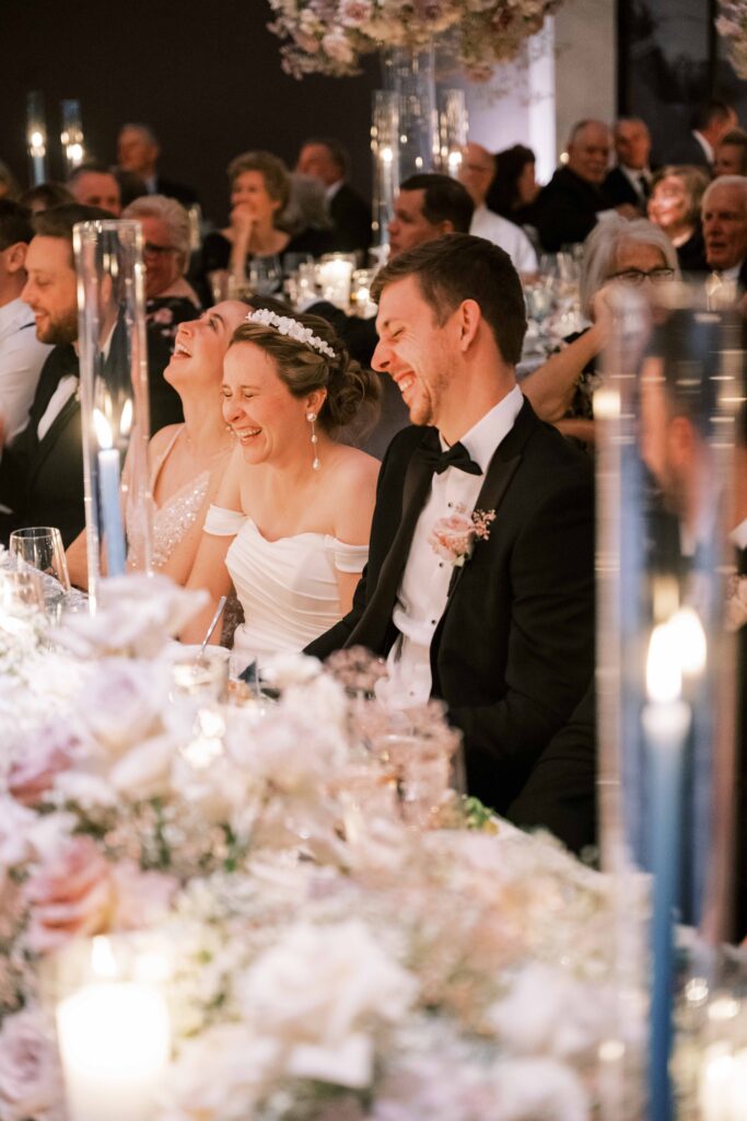 stylized wedding at St. Regis Chicago photographed on film by Danielle Heinson Photography