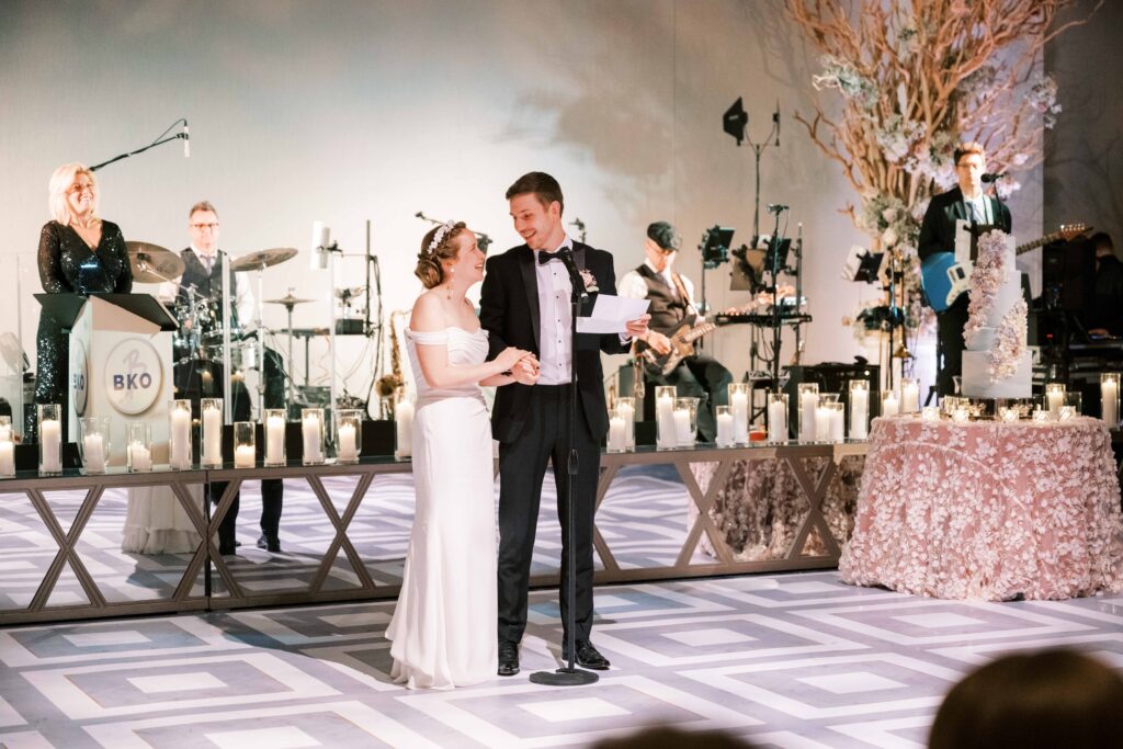 stylized wedding at St. Regis Chicago photographed on film by Danielle Heinson Photography