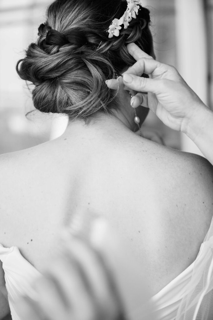 stylized wedding at St. Regis Chicago photographed on film by Danielle Heinson Photography