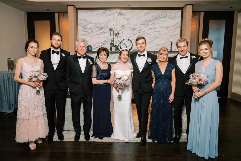 stylized wedding at St. Regis Chicago photographed on film by Danielle Heinson Photography