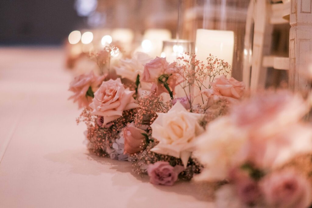 stylized wedding at St. Regis Chicago photographed on film by Danielle Heinson Photography