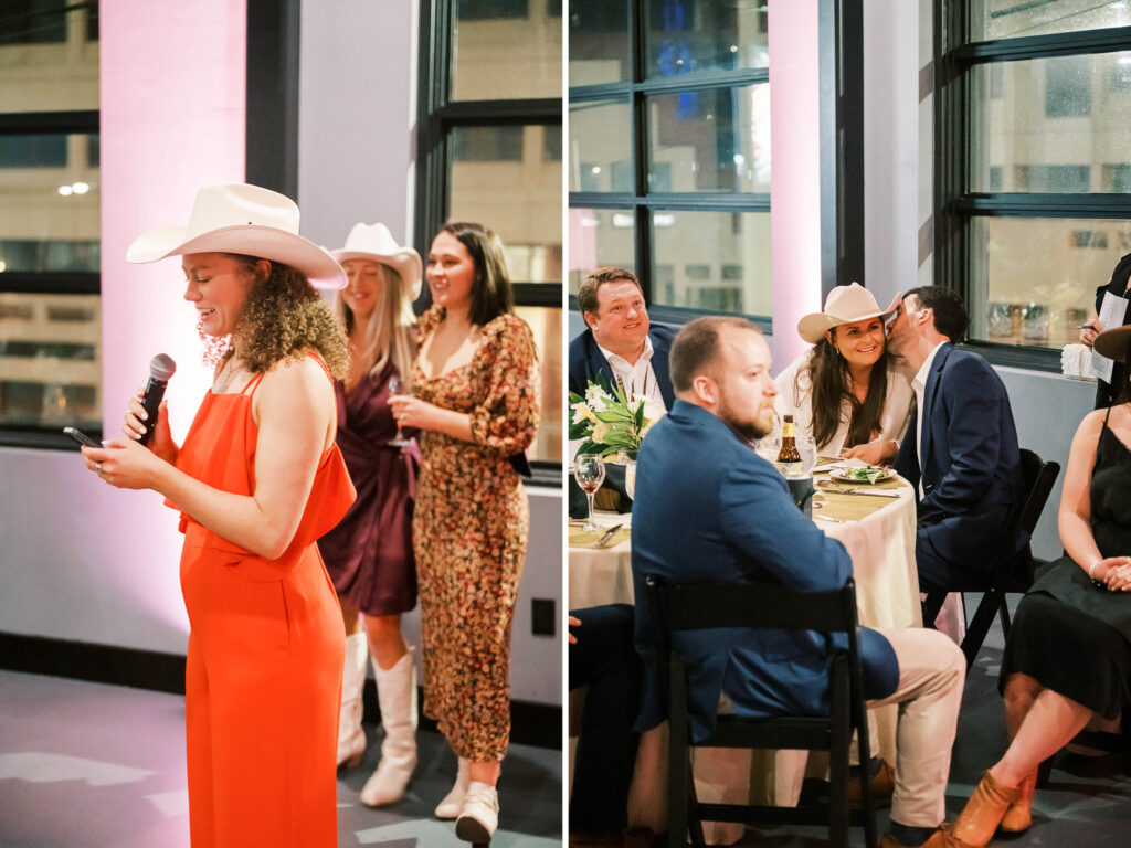 The Riley Building Austin, Texas wedding venue; cowboy wedding; film photographer