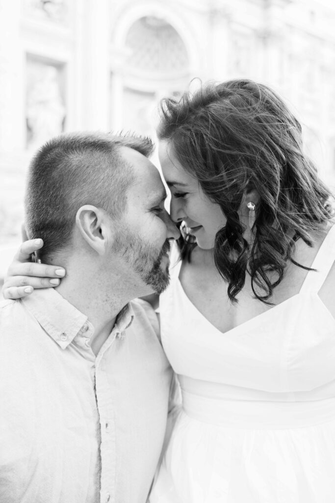 Rome Italy engagement photos; Italy elopement photography