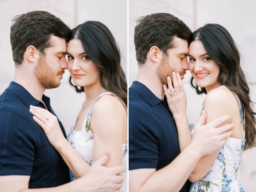 Spring Engagement Session at The Art Institute of Chicago 