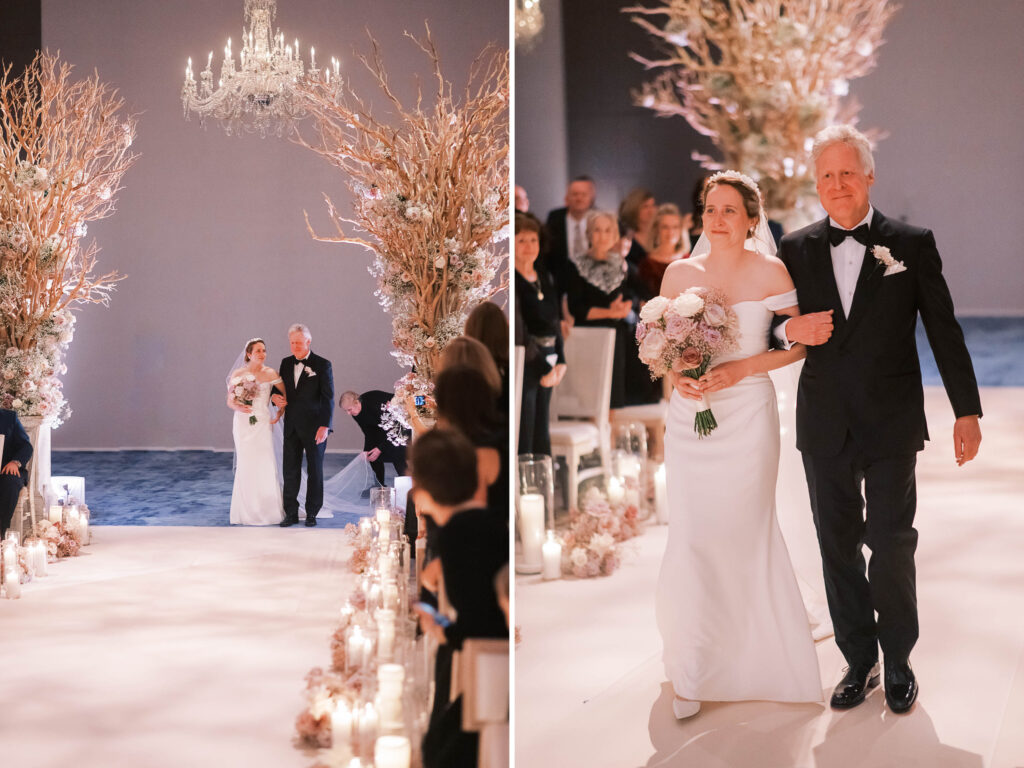 stylized wedding at St. Regis Chicago photographed on film by Danielle Heinson Photography