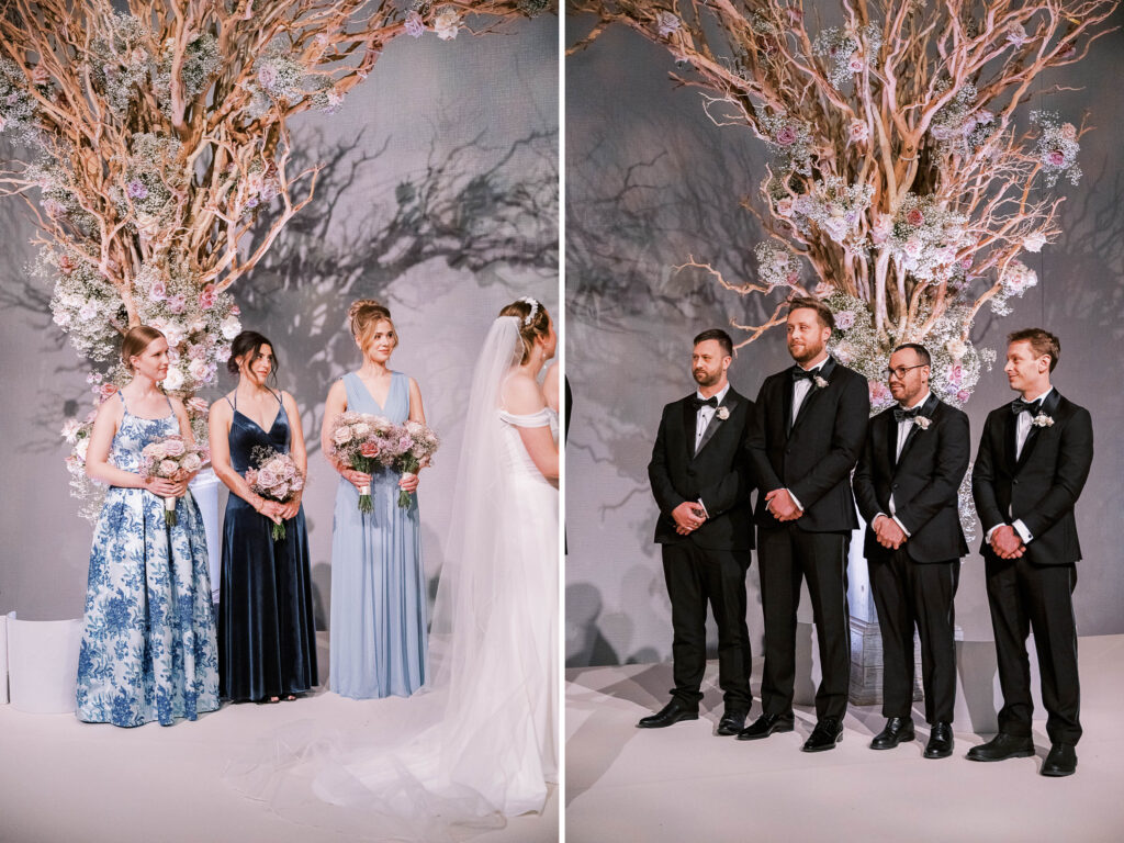 stylized wedding at St. Regis Chicago photographed on film by Danielle Heinson Photography