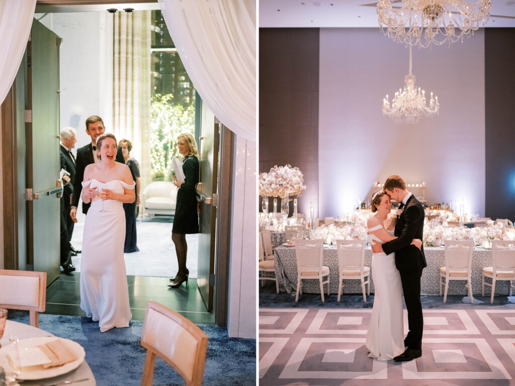 stylized wedding at St. Regis Chicago photographed on film by Danielle Heinson Photography