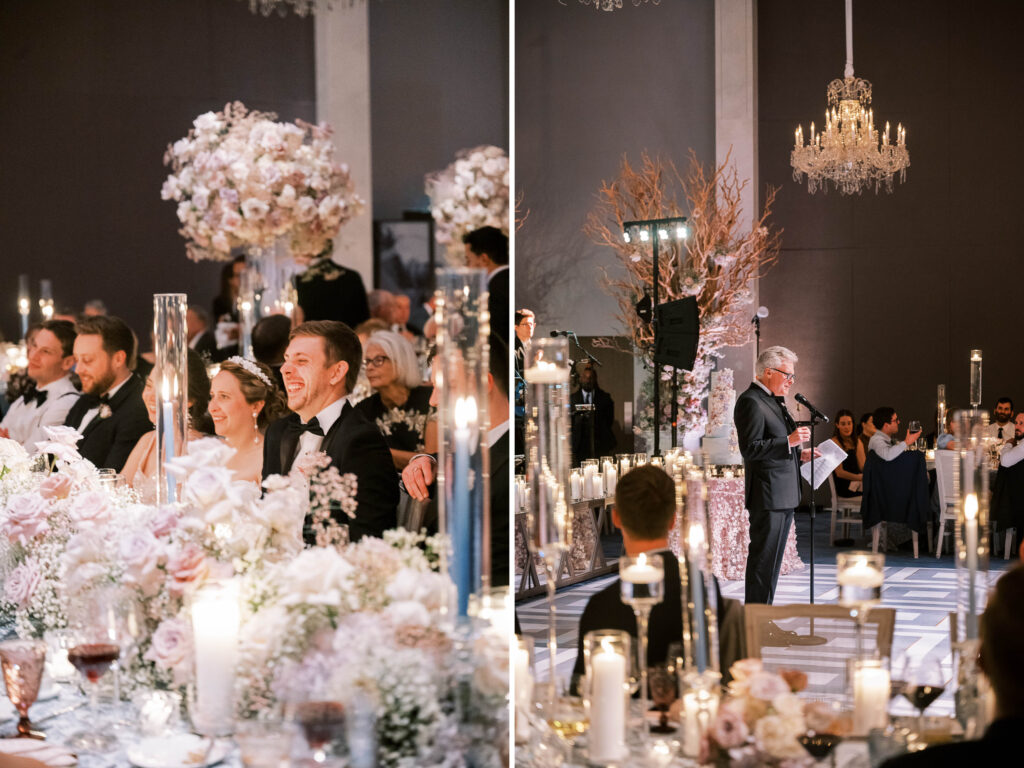 stylized wedding at St. Regis Chicago photographed on film by Danielle Heinson Photography