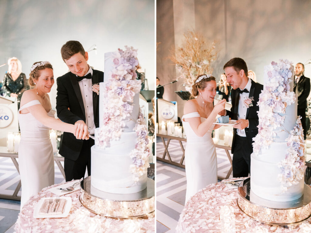 stylized wedding at St. Regis Chicago photographed on film by Danielle Heinson Photography