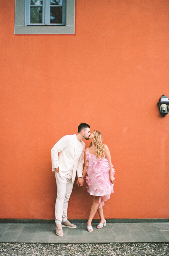 wedding welcome party photographed by Danielle Heinson Photography, destination wedding photography. Lucca, Italy. Tuscany weddings