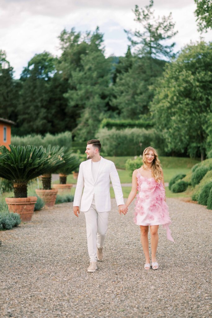 wedding welcome party photographed by Danielle Heinson Photography, destination wedding photography. Lucca, Italy. Tuscany weddings