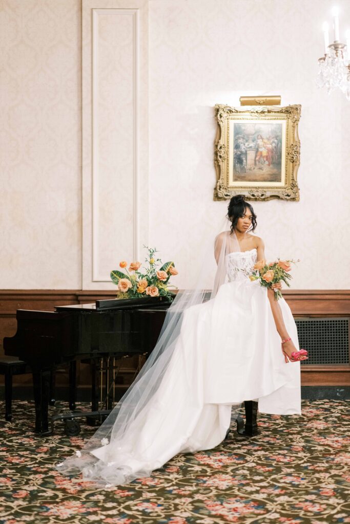 film bridal portraits by Danielle Heinson