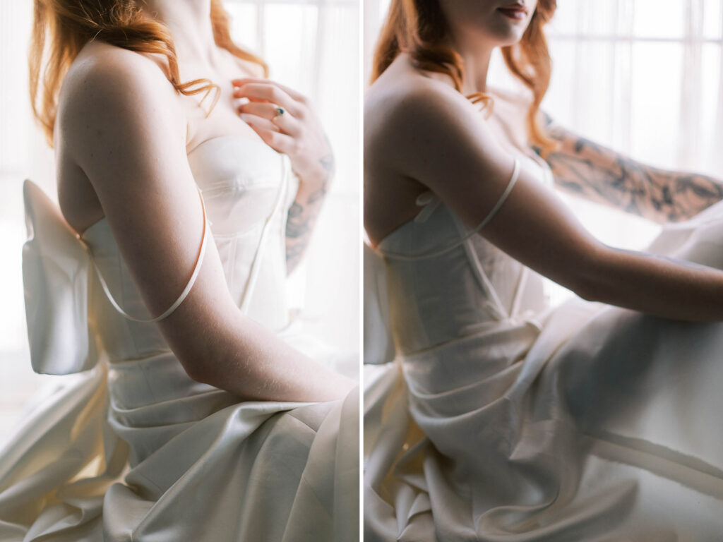 Milwaukee Bridal; MKE; film bridal portraits