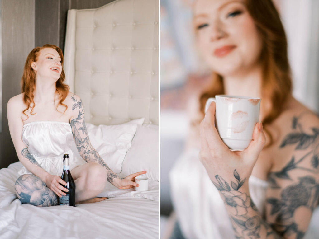 Chicago bridal boudoir photographer