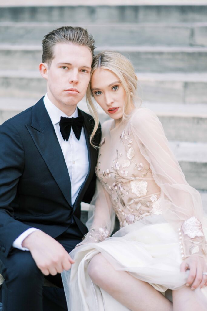 editorial wedding portraits in NYC