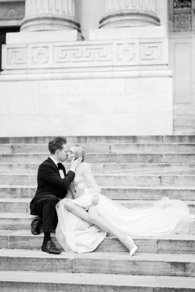 New York Public Libary wedding