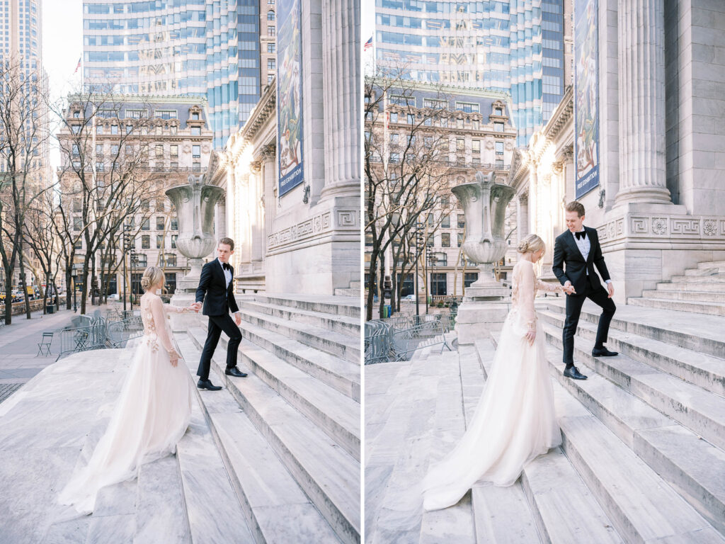 winter photoshoot in NYC