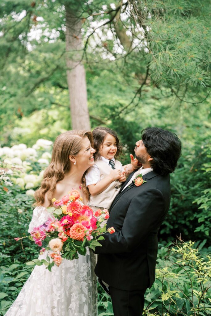 wedding at The Morton Arboretum, Chicago
