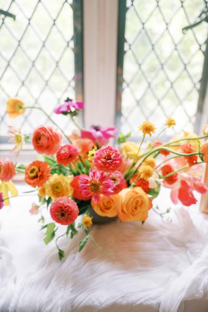 best flowers for colorful wildflower wedding bouquets