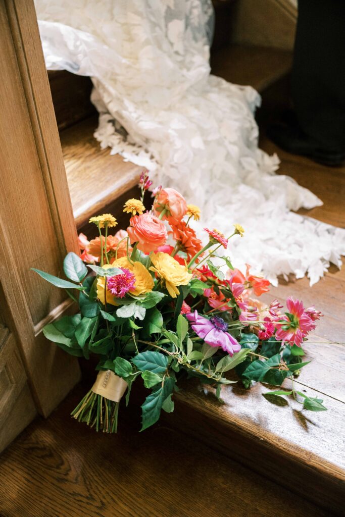 wildflower bridal bouquet